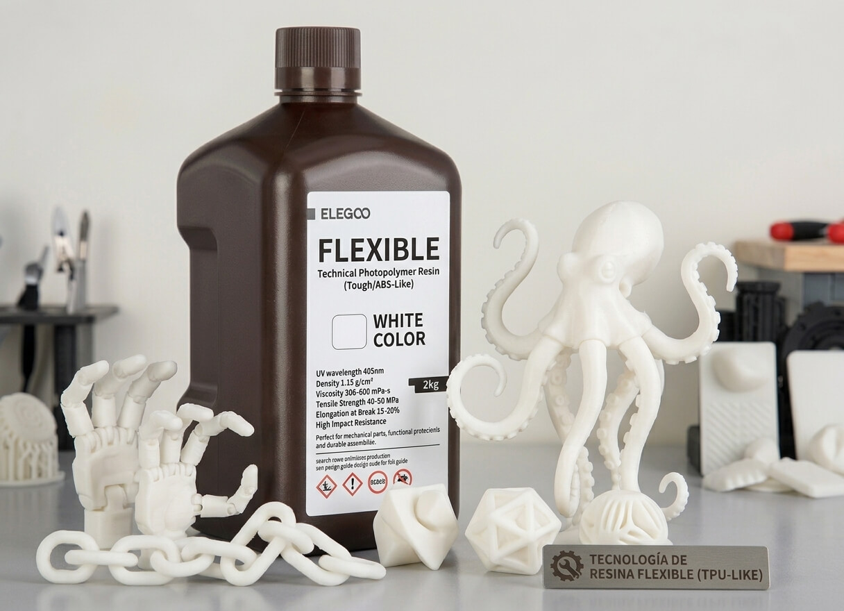 Resina flexible